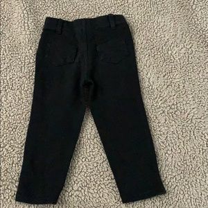 Toddler black pants size 2T